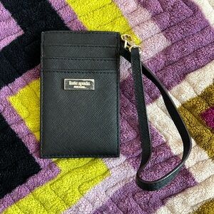 Kate Spade Card & ID case holder wristlet leather
